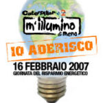 M'illumino di meno piccolo