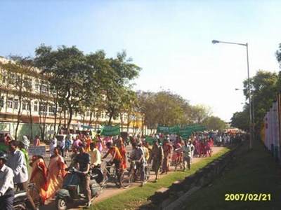Manifestazione Amra Bengali a Ranchi
