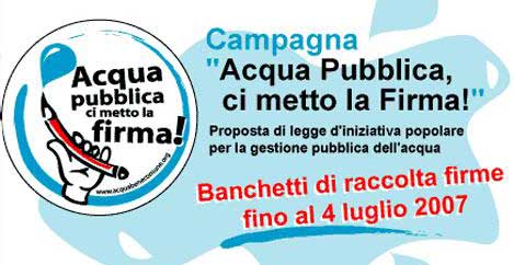Acqua: no merce