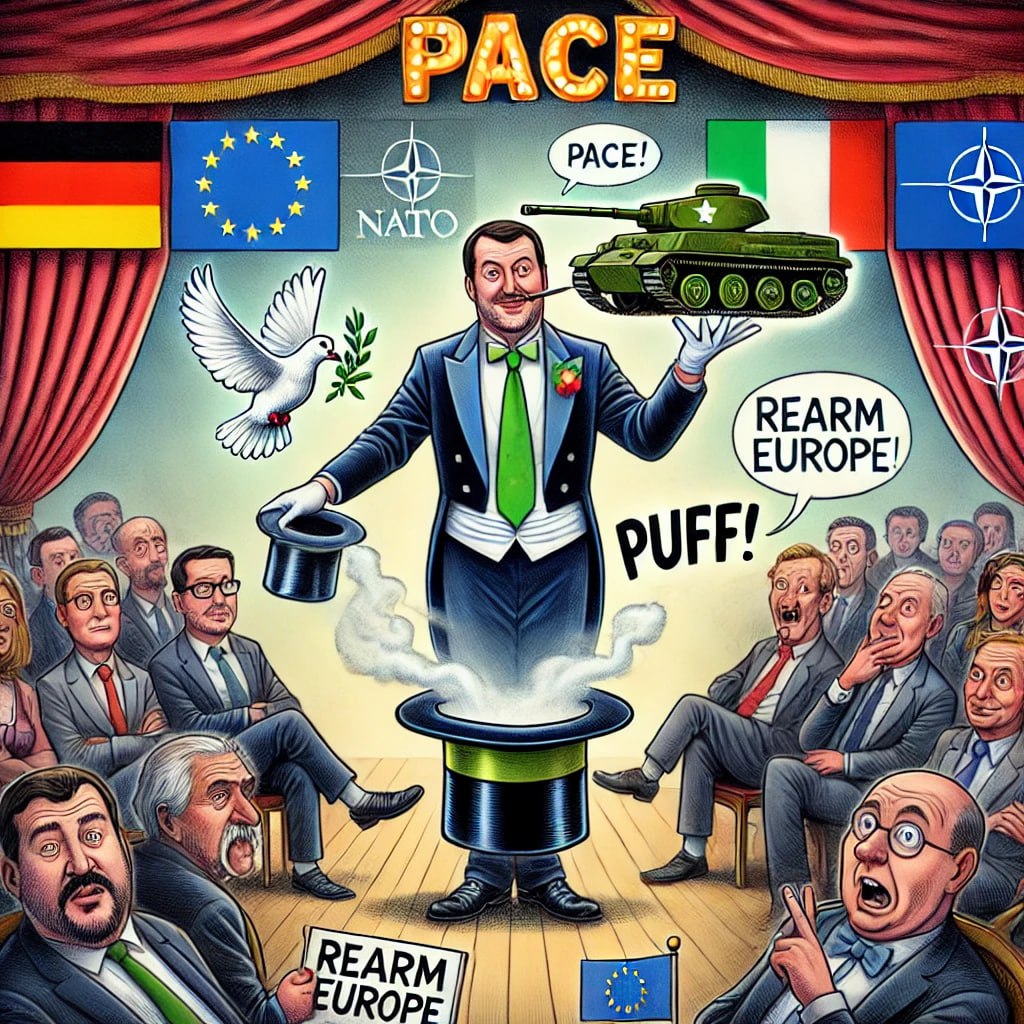 Salvini Prestigiatore della Pace